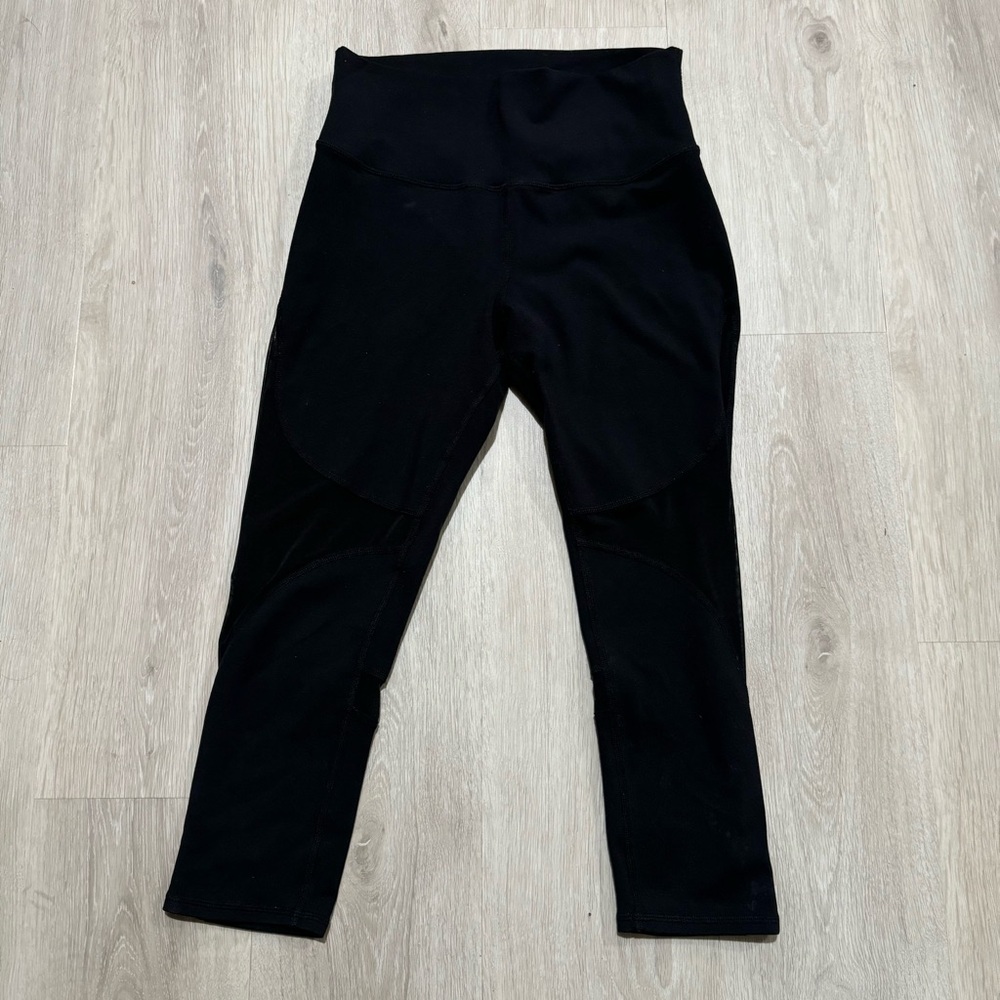ALO Yoga Black Leggings mesh